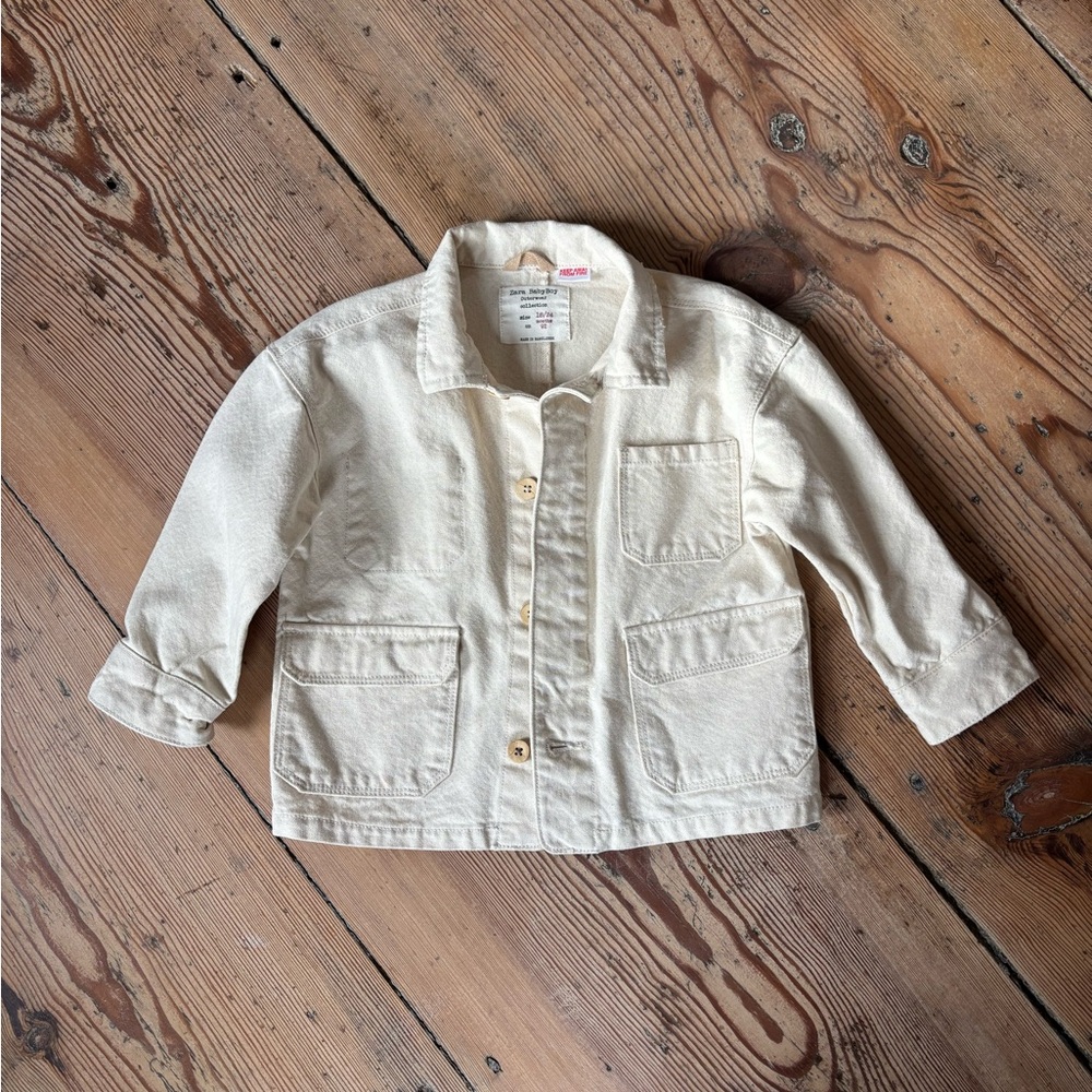 Zara Canvas Chore Coat